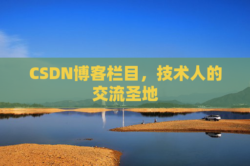 CSDN博客栏目，技术人的交流圣地